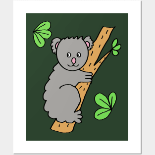 Friendly koala Posters and Art